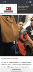 AIBU to have sat on her feet