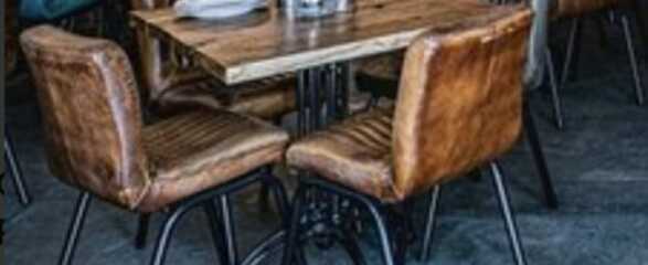 Can you help me find this leather dining chair?