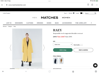 Coat for wedding: is this good or terrible?