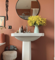 How to make the bathroom less prison-y