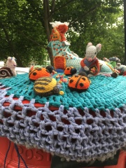 To think that postbox toppers are an aberration and those who produce them should be shot at dawn (I should say 'light hearted' here but it goes against the grain)