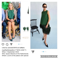 Royal Style and Beauty - what goes in the Bold Tower? White stilettos, green coats and too much of the flower?