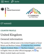 To be confused about my partner's nationality