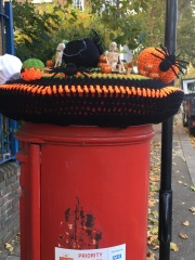 To think that postbox toppers are an aberration and those who produce them should be shot at dawn (I should say 'light hearted' here but it goes against the grain)