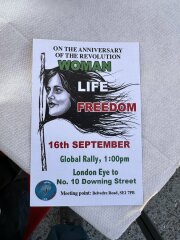 Supporting women in Iran