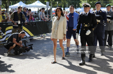Meghan, Duchess of Sussex spotted out and about