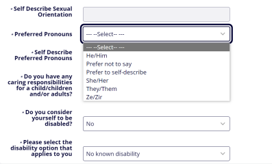 Work HR: Preferred Pronouns are mandatory