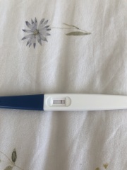 Faint positive or indent/evap line?