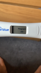 Faint positive at 10dpo. Symptoms leading up to it.