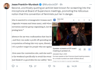 Meghan Murphy Event Protested and Attacked in San Francisco