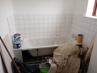 New bathroom, sealant issue