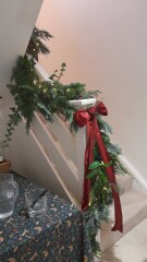 Help with real fireplace garland