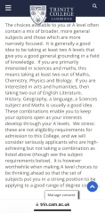 A-level choices to keep options open