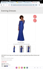 To wear this to a posh do?