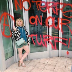 Gallery hosting feminist art in San Francisco vandalised