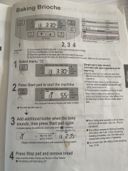 Brioche in my Panasonic, what am I doing wrong?