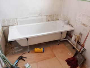 New bathroom, sealant issue