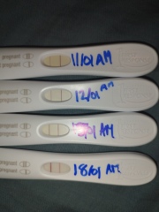 Chemical pregnancies and faint lines