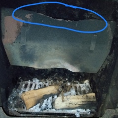 Fireplace and chimney