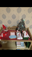 Starting a christmas village display