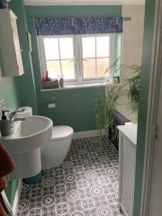 How to make the bathroom less prison-y