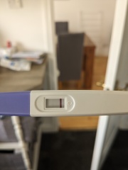 Faint positive at 10dpo. Symptoms leading up to it.