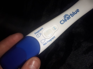 Clear blue 6 days early?