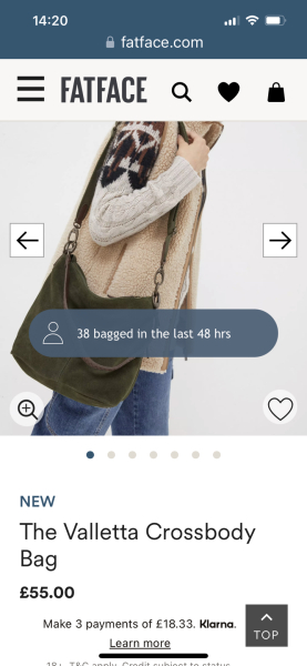 Stop me buying bloody bags
