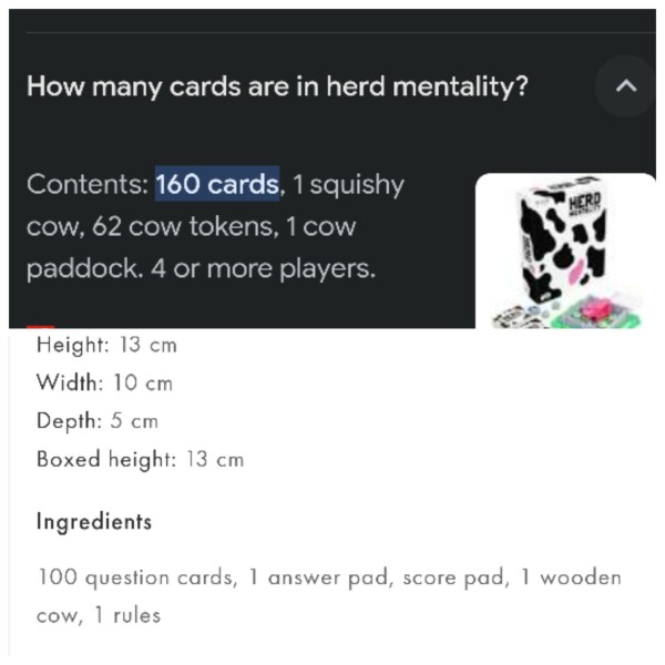 Thread 4 - the one where Herd Mentality is great fun