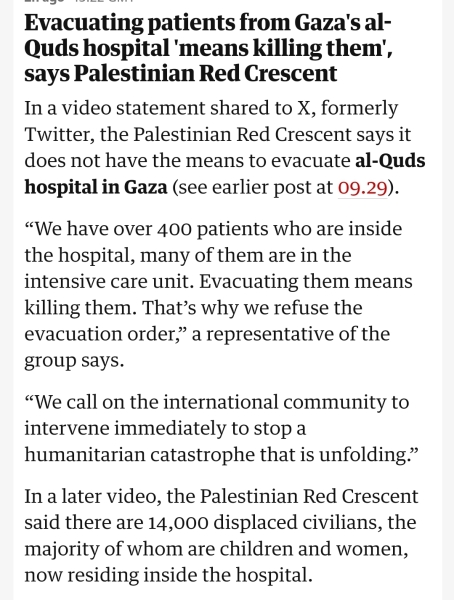 To think Israel won't exist much longer?