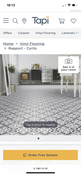 Floor tiles for entrance corridor? where to buy...