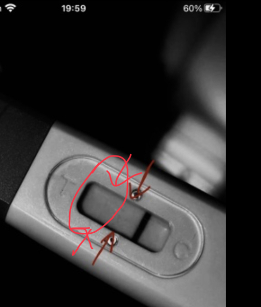 Line eye or faint positive?