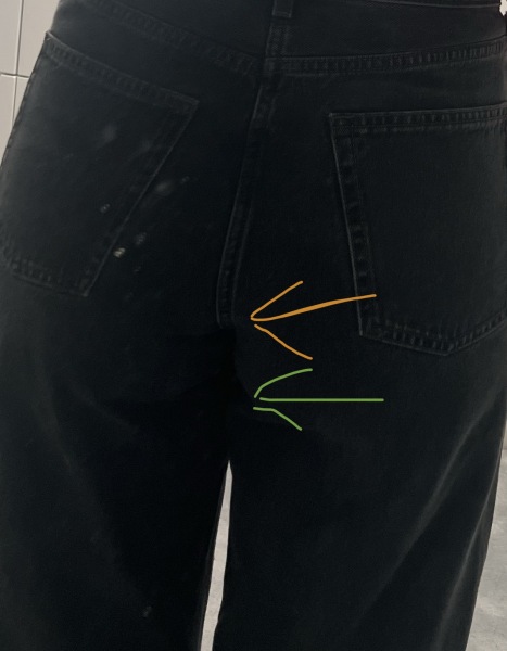 Jeans help - hungry bum