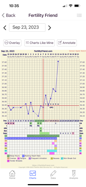 BBT spike advice!