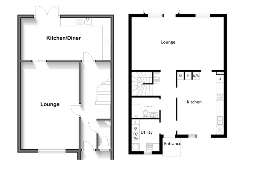 Kitchen at front or back?