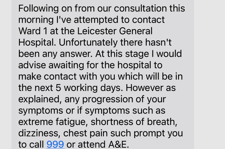 Severe anemia am I going to die?