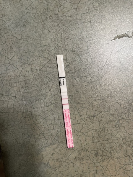 20 dpo not a dark line
