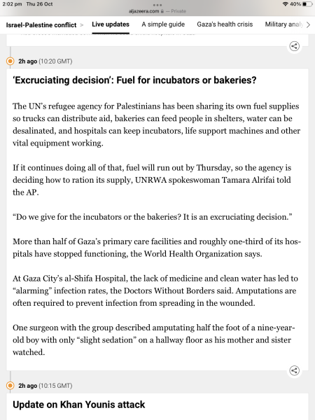 To think its not okay to great gazans as israel has been