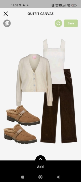 Styling corduroy trousers