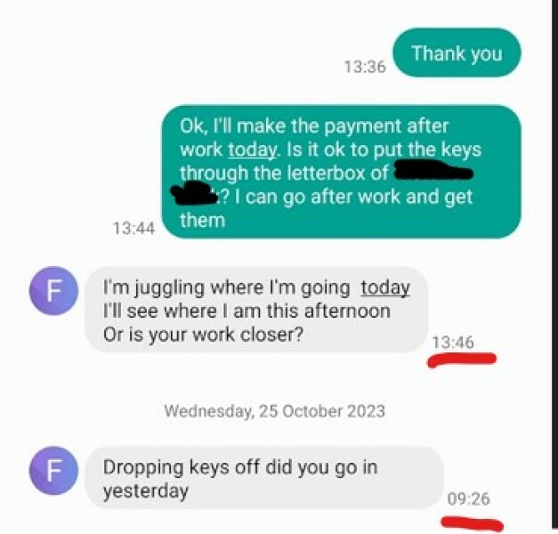 Tradesman Asked Me Out