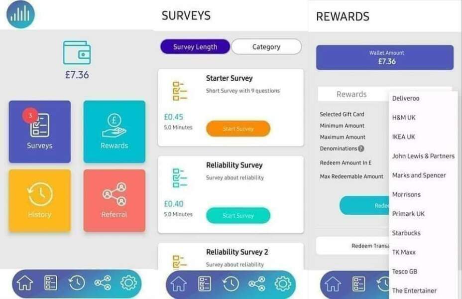Onemeasureperks get 16p everyday free & £2 for each friend you invite for just installing the app & leaving it installed!