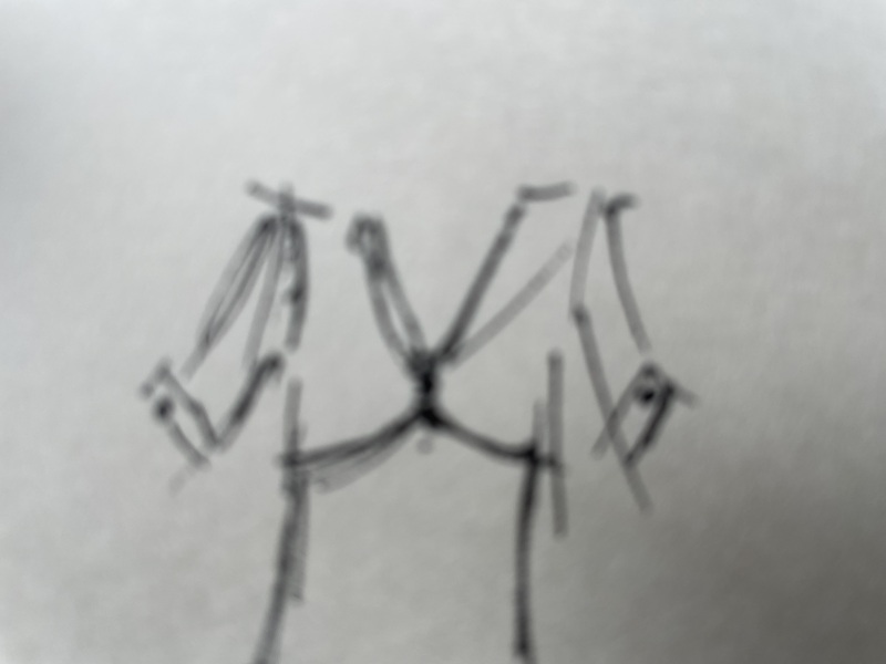 Stitch and bitch thread #8. It’s all starting to unravel