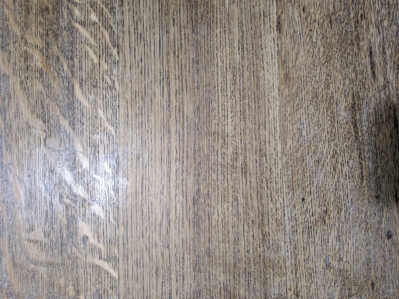 DH has ruined week old wood flooring