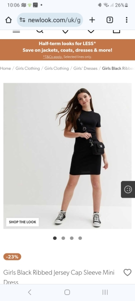 This dress is NOT appropriate.