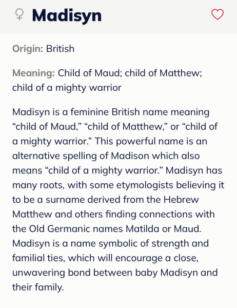 How would you spell this girls name?