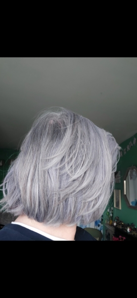 To just grow out grey hair?
