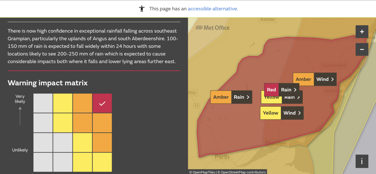 Storm Babet - Extreme rainfall NE Scotland and widely elsewhere*