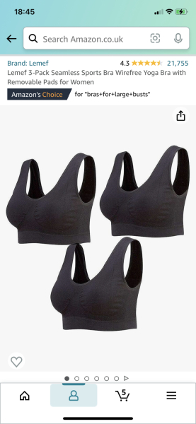 Comfy lounge bra?
