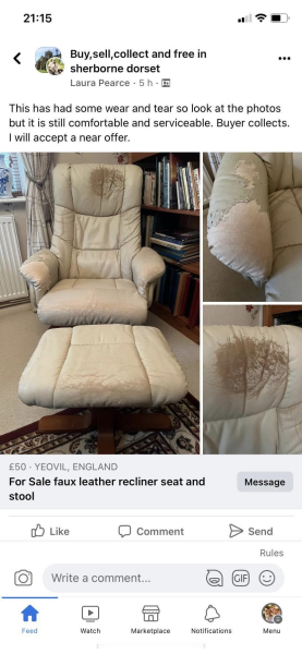 To ask what the cheekiest thing you have seen in Facebook selling / giveaway groups is?