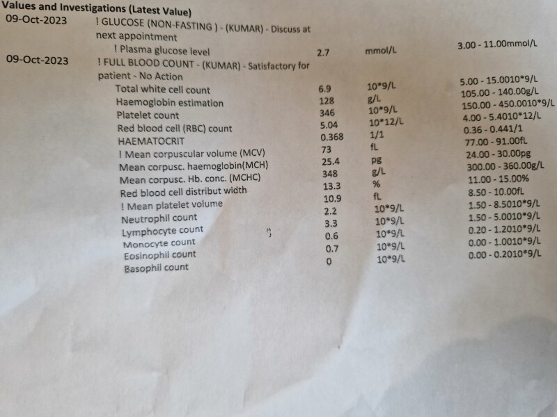 5 year old - Anaemia or what else?